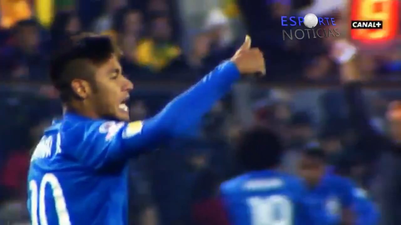 TV flagra Neymar xingando Zuñiga