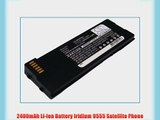 2400mAh Li-ion Battery Iridium 9555 Satellite Phone