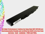 LB1 High Performance New Battery for Sony Vaio VGP-BPS13B Laptop Notebook Computer [6-Cell