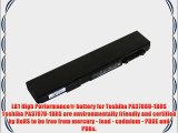 LB1 High Performance New Battery for Toshiba PA3788U-1BRS Toshiba PA3787U-1BRS Laptop Notebook