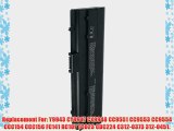 DELL XPS M140 Battery Replacement Y9943 CY9947 CY9948 CC9551 CC9553 CC9554 CCC154 7200mAh/9-Cell