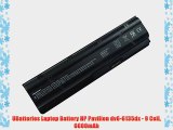 UBatteries Laptop Battery HP Pavilion dv6-6135dx - 9 Cell 6600mAh