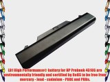LB1 High Performance 8-Cell 14.4V 4400mAh New Replacement Laptop Battery for HP:ProBook 4510sProBook