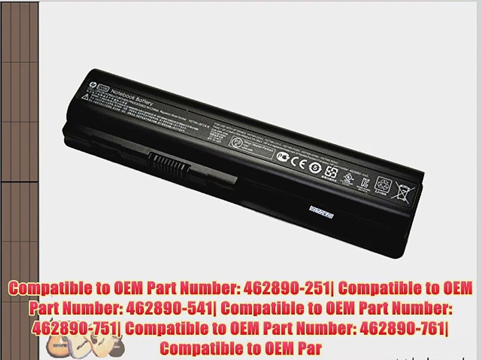 HP 484170-001 Battery pack (Primary) - 6-cell lithium-ion (Li-Ion) 2.2Ah 47Wh