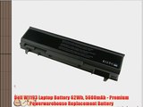 Dell W1193 Laptop Battery 62Wh 5600mAh - Premium Powerwarehouse Replacement Battery