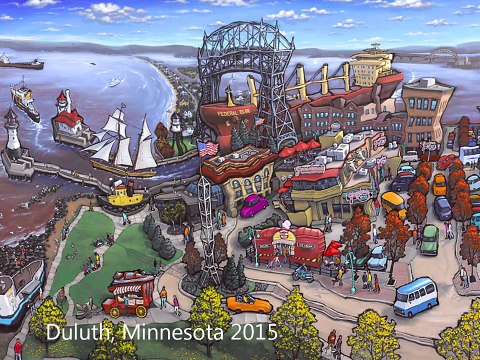 Travel fun in Duluth, Minnesota and Superior, Wisconsin