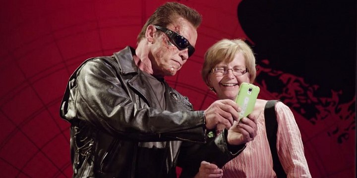 Arnold Pranks Fans as the Terminator for Charity