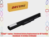 Battpit? Laptop / Notebook Battery Replacement for HP Pavilion Sleekbook 14-b120dx (2200mAh)