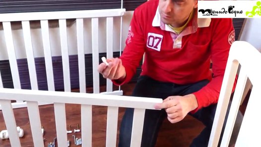 Montaje cuna micuna blanca y caracteristicas en menudopeque.com - video