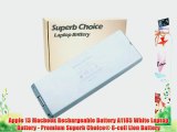 Apple 13 Macbook Rechargeable Battery A1185 White Laptop Battery - Premium Superb Choice? 6-cell