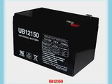 12V 15AH F2 UPS Backup Battery Replaces Vision HP12-65W HP 12-65W
