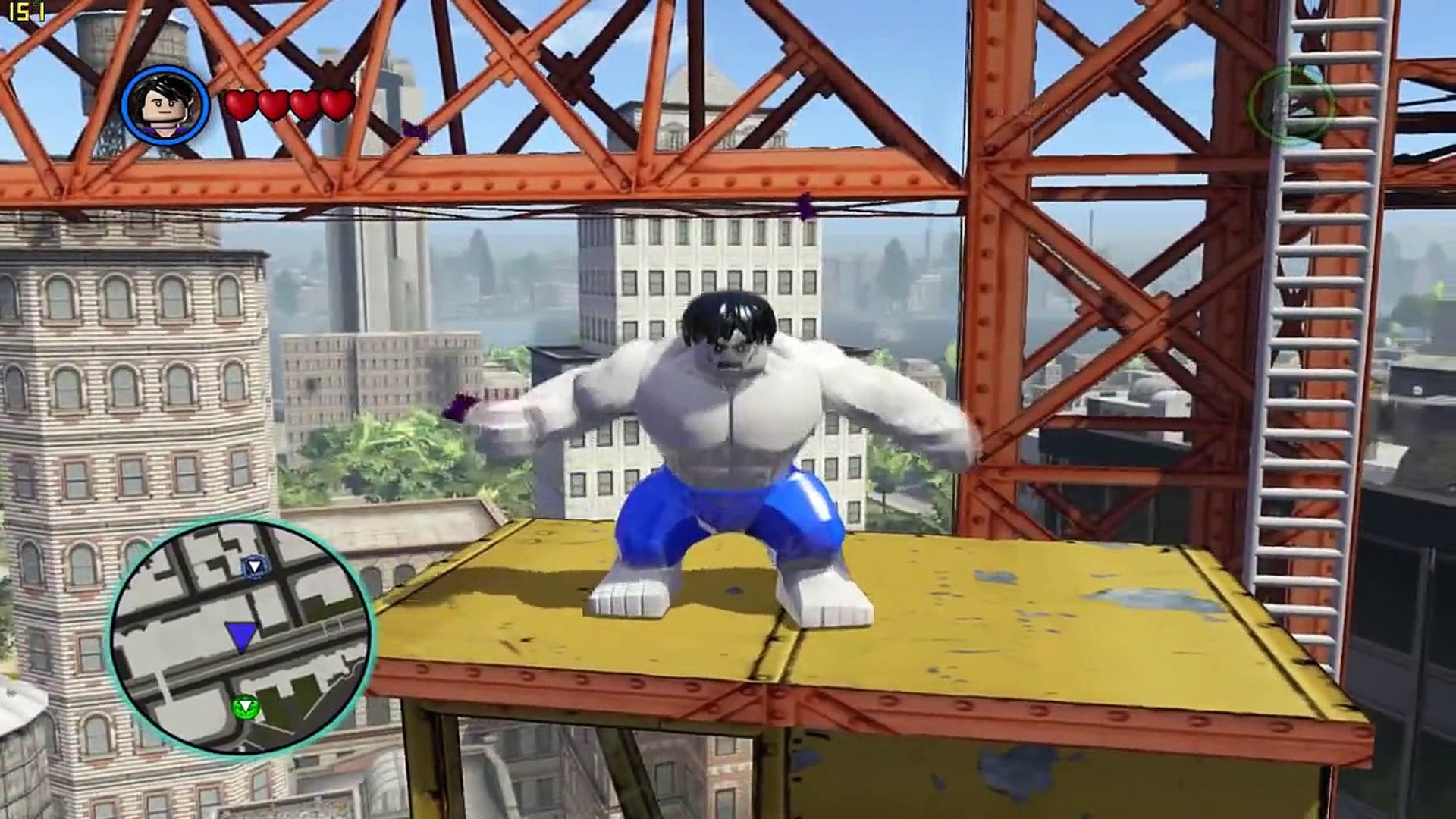 LEGO GREY HULK FREE ROAM GAMEPLAY MOD SHOWCASE LEGO Marvel Super Heroes video Dailymotion