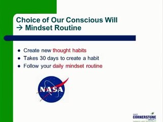 Choice of our Conscious Will