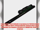 PowerSmart? 10.8V 4400mAh Li-ion Battery for FUJITSU LifeBook BH531 LifeBook SH531 Lifebook