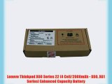 Lenovo Thinkpad X60 Series 22 (4 Cell/2600mAh - X60 X61 Series) Enhanced Capacity Battery