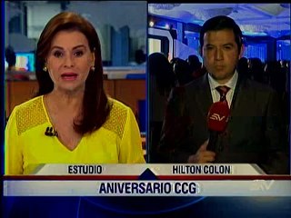 Arosemena rechazó políticas económicas del régimen durante sesión de aniversario de la CCG