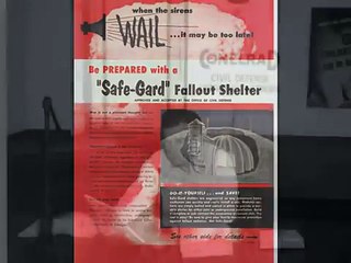 Red Alert Message for Los Angeles Civil Defense (1950s)