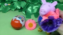 Свинка Пеппа Киндер Сюрприз Тачки 2 Мультфильмы для Детей Cars 2 Peppa Pig Wutz Kinder Surprise