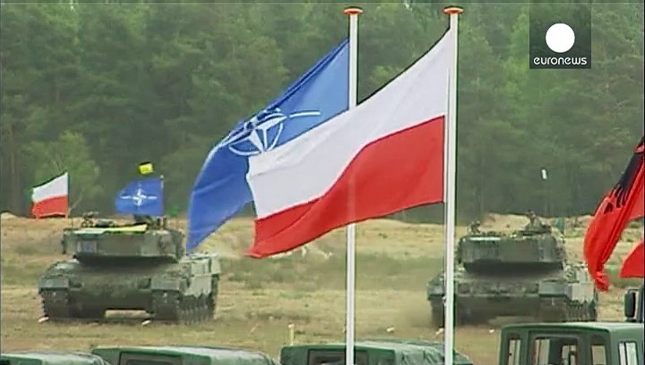 Neue eingreiftruppe der nato übt in polen