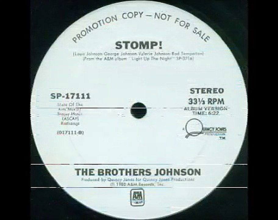 THE BROTHERS JOHNSON - Stomp! (Album Version) HQ