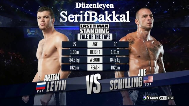 Artem Levin - Joe Schilling GLORY 17 LosAngeles (Bilgehan Demir Anlatımı)