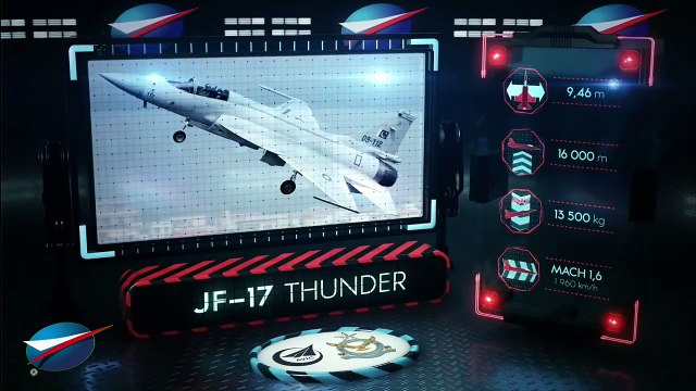 Paris Airshow presents JF-17 Thunder.