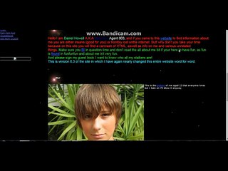 Reviewing 12 Year old Dan Howell's Website