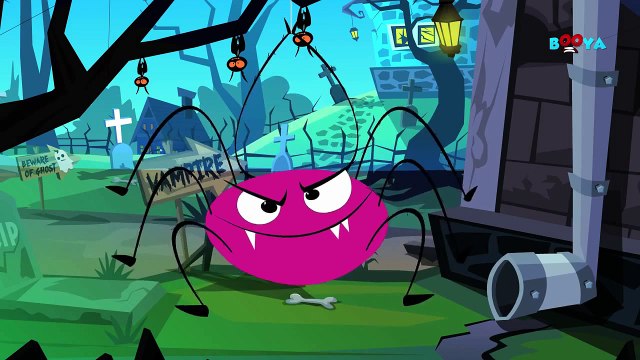 Incy Wincy Spider Halloween Nursery Rhymes For Children Kids Songs