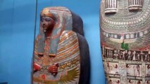 British Museum Egyptian Mummy Exhibits