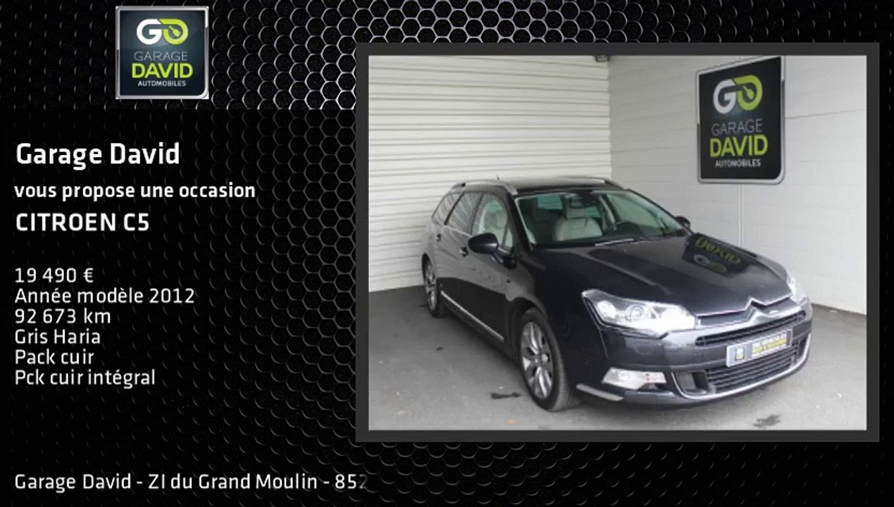 Annonce Occasion CITROEN C5 TOURER 3.0 V6 HDI240 FAP EXCLUSIVE BVA6 2012