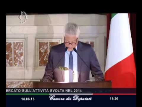 Roma - Relazione 2014 Garante Concorrenza e Mercato (18.06.15)