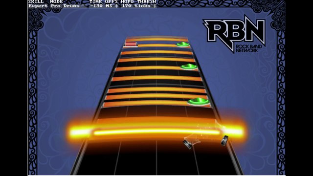 Rock Band Drums Custom - Famine Wolf