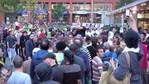 Ramadan With the Homeless - Piccadilly Gardens - Manchester