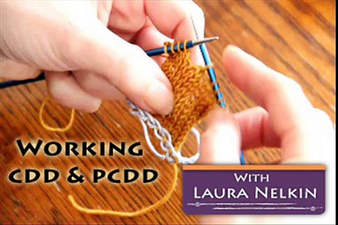How to Center Double Decrease in Knitting (cdd and pcdd)