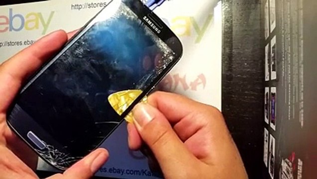 Cận cảnh video thay mặt kính Samsung Galaxy S3, GT-I9300