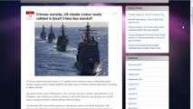 Chinese warship, US missile cruiser nearly collided in Sourh China Sea standoff