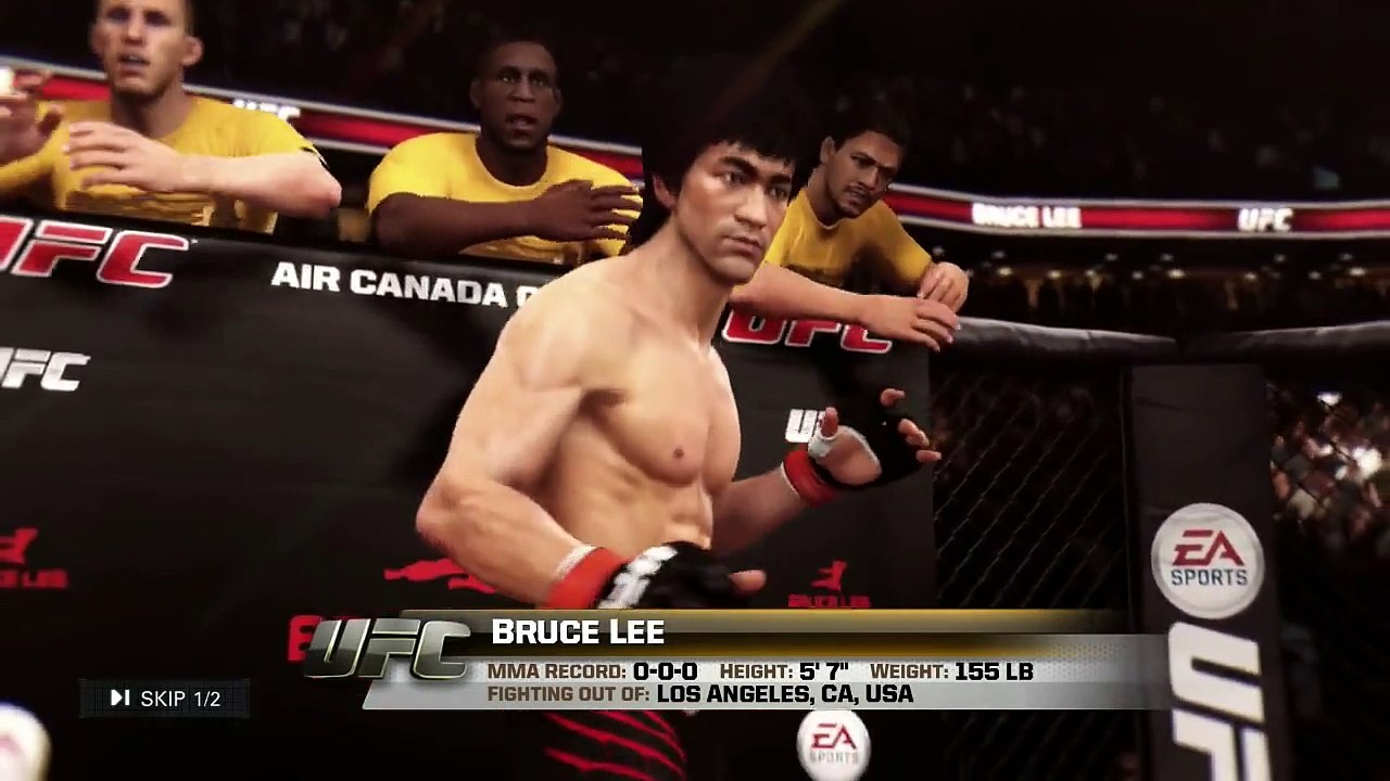 UFC-MMA-EA Sports UFC-Bruce Lee Vs. Gorges St-Pierre-Classic Battle! Xbox one