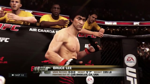 UFC-MMA-EA Sports UFC-Bruce Lee Vs. Gorges St-Pierre-Classic Battle! Xbox one