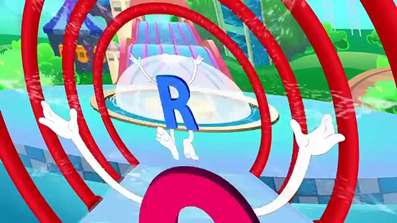CHU CHU TV: E #2 ABC Songs for Children - Alphabet Water Park - FULL HD 1080P (KIDS SONG)