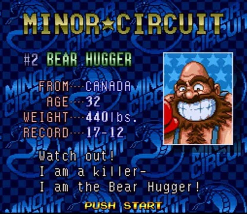 Super Punch Out Corruption - Bear Hugger's New Theme
