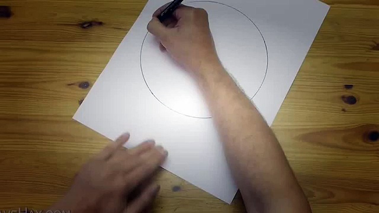How to Draw a Perfect Circle Freehand