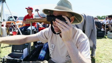 Regarder une course de drone