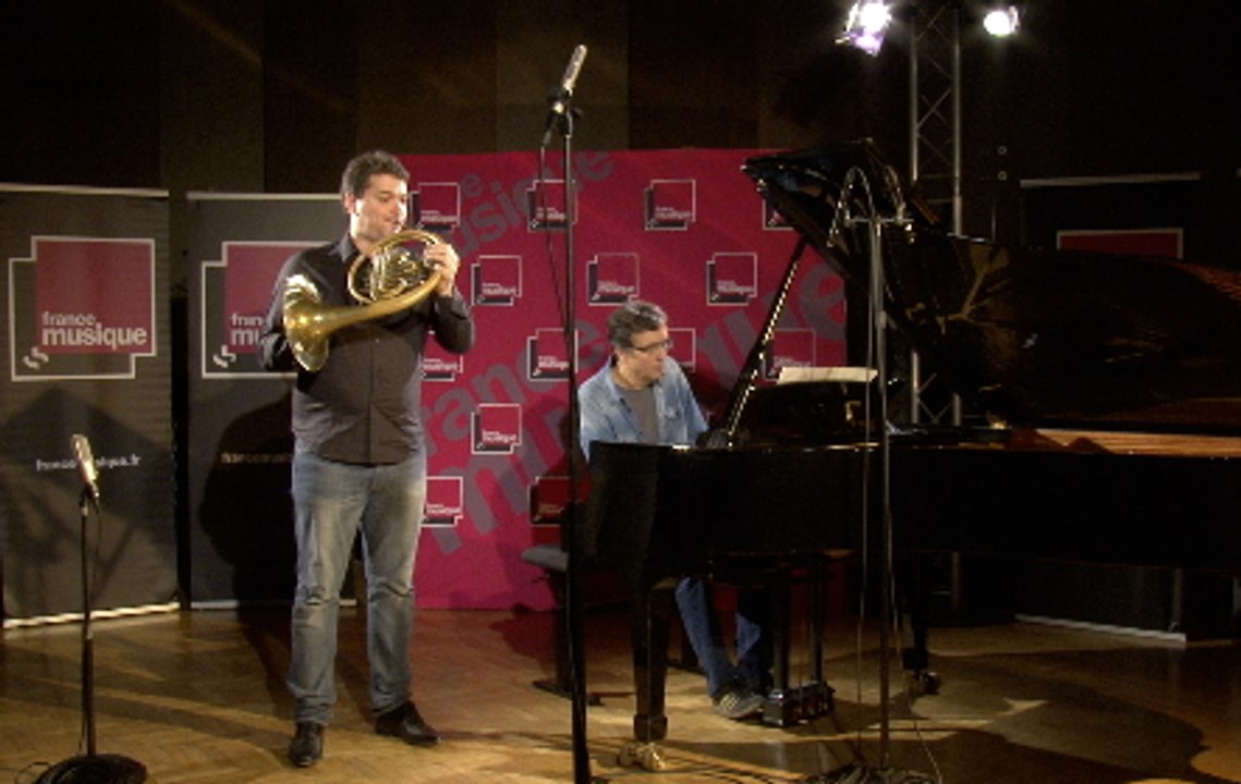 Schumann : Adagio de l'Opus 70 pour cor et piano, par David Guerrier et Eric Lesage | Le live de la matinale