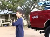 8 year old ARROWS Fallow Deer in Texas  A-1 Archery Stewart Korn