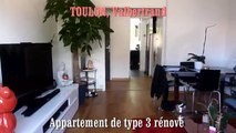 A VENDRE APPARTEMENT TOULON 3 pieces renove - Residence securisee