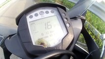 2015 KTM RC 390 Top Speed - 179 km/h / 111 mph