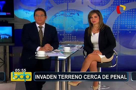 Autoridades desalojaron a sujetos que invadieron terreno cerca al penal Lurigancho