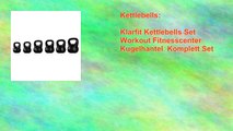 Klarfit Kettlebells Set Workout Fitnesscenter Kugelhantel Komplett Set