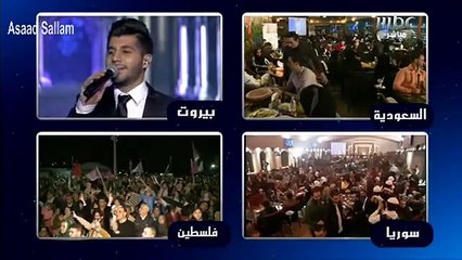 هيثم خلايلة - فلسطين عربية - وين علي رام الله - جودة عالية Arab Idol