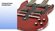 Brooklyn Double Neck Guitar by Gear4music